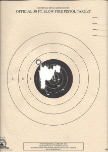 45 ACP 200 gr SWC 50 ft Target